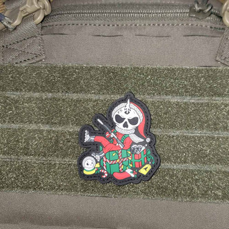 Skull Clause PVC Patch