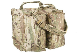 Three Sided Zipper Load Carriage System Bag W/ Exterior Pockets