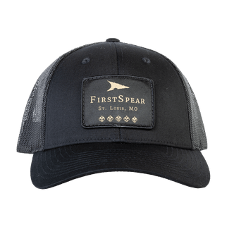 FirstSpear Black Heritage Hat - facing camera